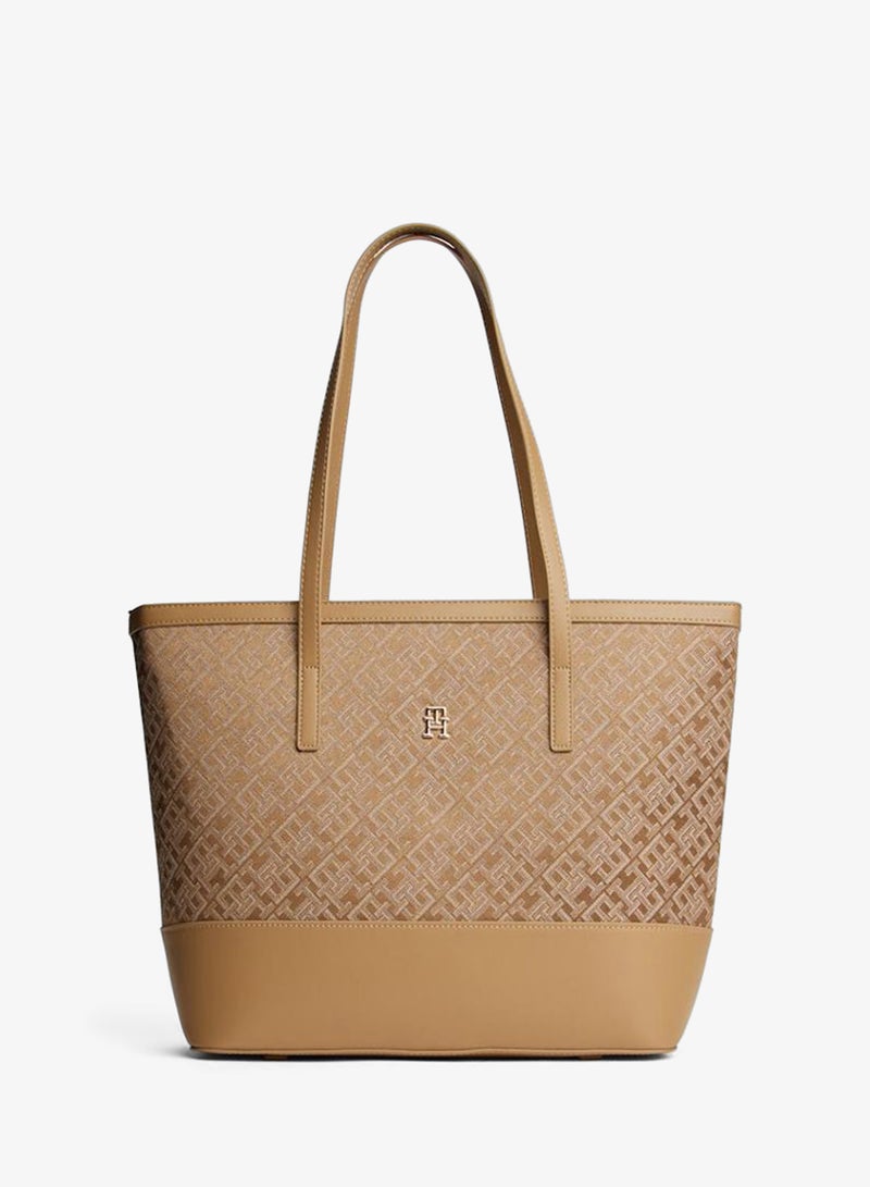 TOMMY HILFIGER Logo Jacquard Tote - Image 1