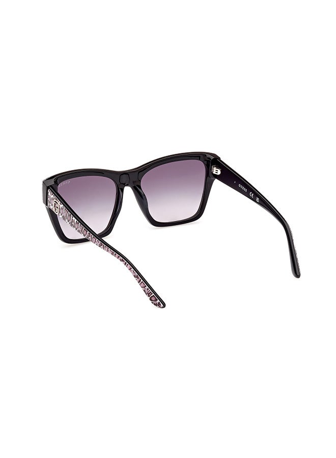 GUESS Women's UV Protection Square Sunglasses - GU0011305B55 - Lens Size: 55 Mm - Image 3