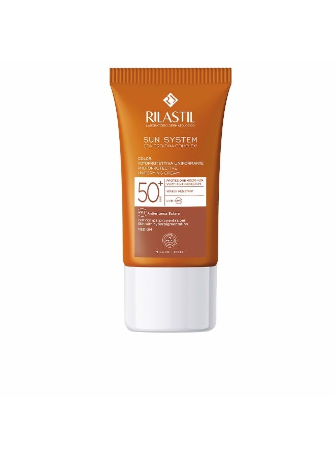 Rilastil Sun System SPF50+ Color Emulsion Medium Tone 50ml - Image 1