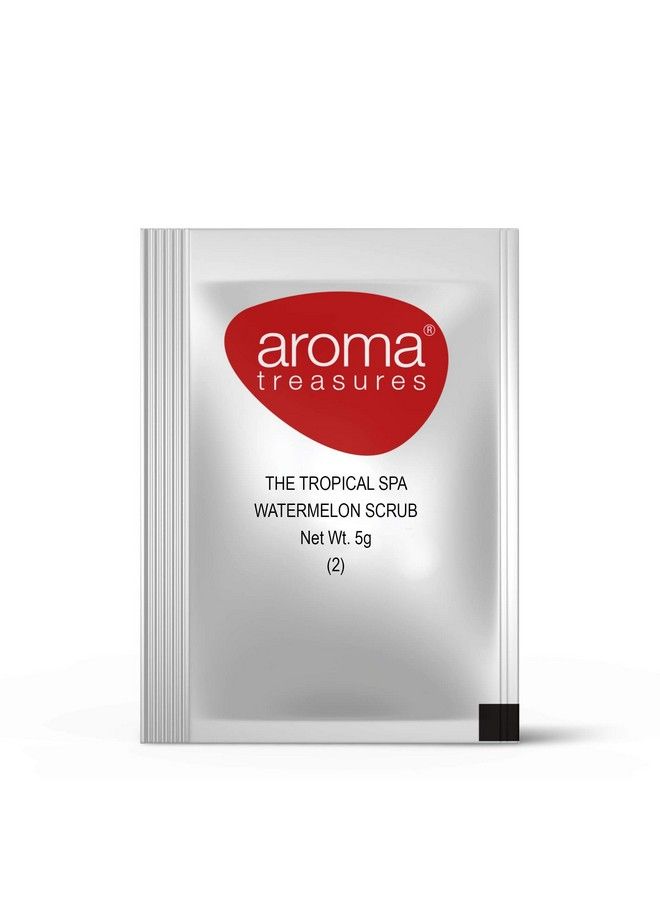 Aroma Treasures Watermelon Single Time Use Facial Kit With Face Wash Scrub Moisturising Cream Face Gel And Face Mask 25 G - Image 4