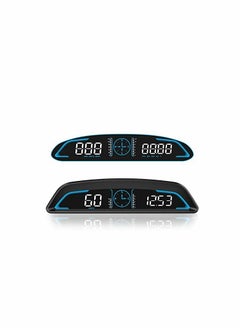 SYOSI Digital GPS Speedometer Universal Heads Up Display for Car 5.5 inch Large LCD Display HUD with MPH Speed Fatigued Driving Alert Overspeed Alarm Trip Meter for All Vehicle  - Image 1