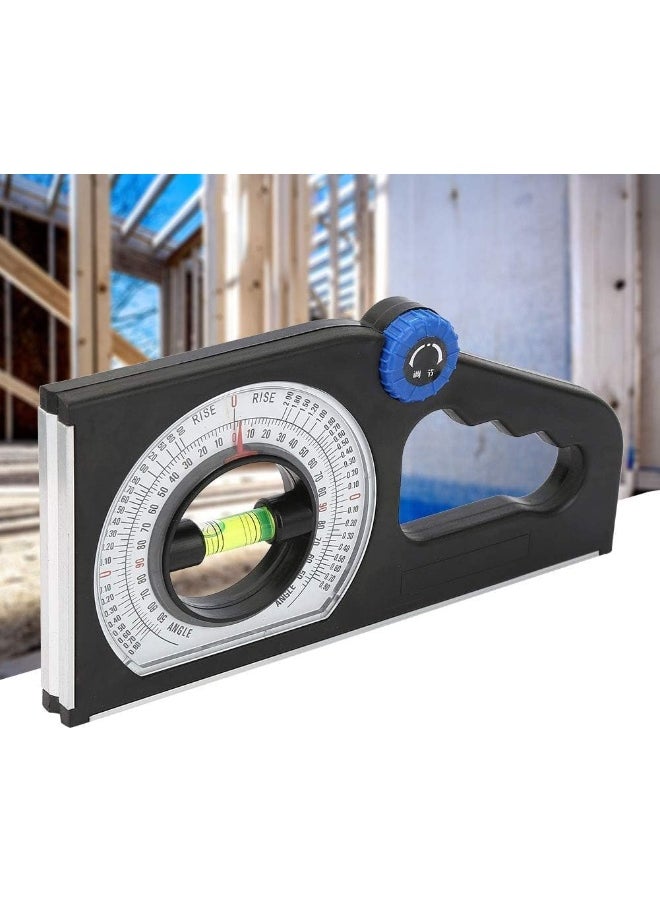 HASANAT ESSENTIALS Universal Slope Measuring Ruler Multifunction Angle Meter Gauge Measuring Instrument for Household Industrial Use  - Image 2