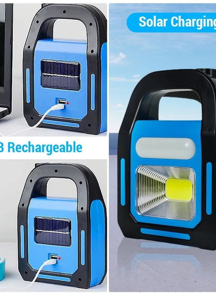 3*1 jerry can flashlight, camping, trips and summer resort flashlight, three different lights, very strong light, available in blue color DH - Image 4