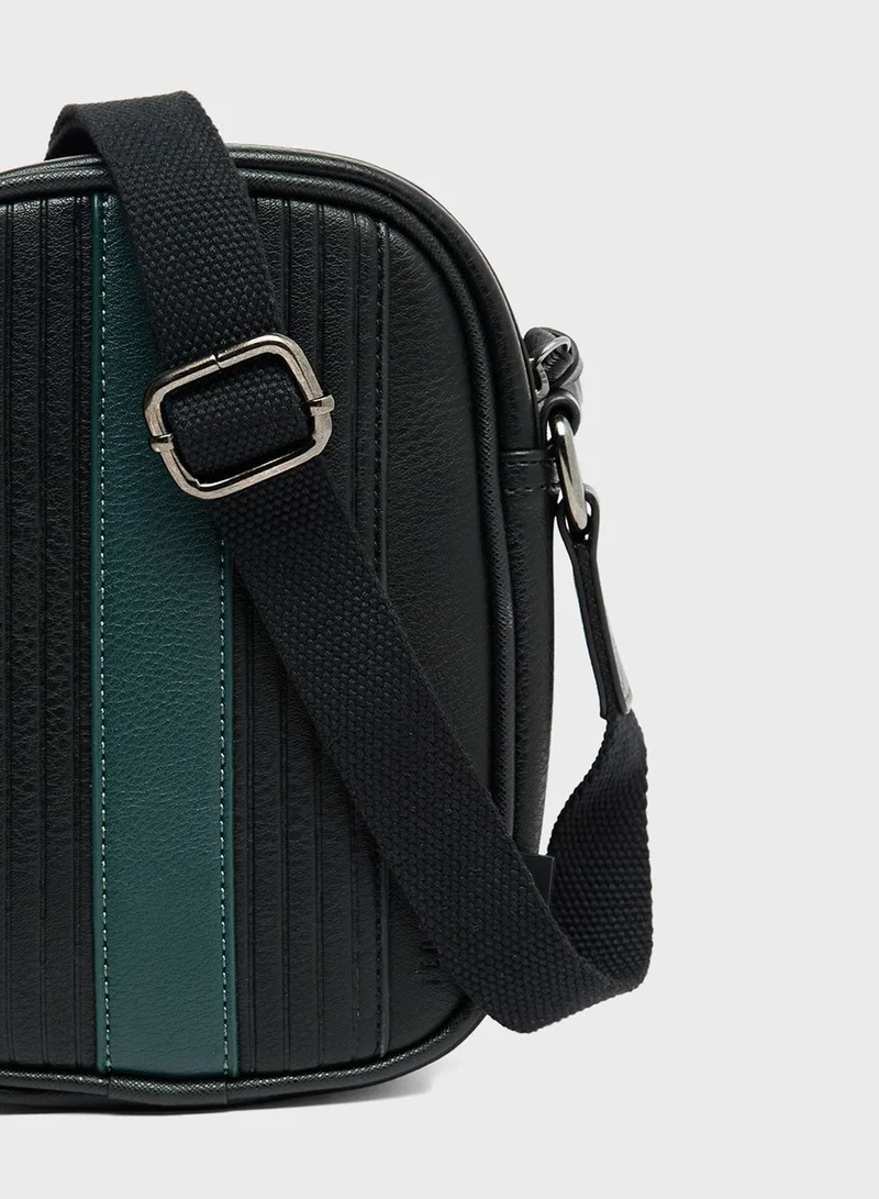 Ted Baker Evver Striped Mesenger