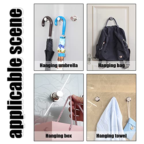 MHDMAG Coat Magnetic Hooks Heavy Duty Magnet Hanger, Magnet Hooks with Rare Earth Neodymium for Home, Office, Workplace or Traveling. Pack of 2. - Image 5