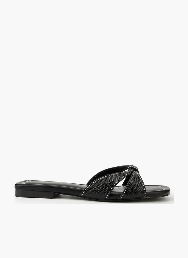 سيليست Women's Strappy Slip-On Sandals