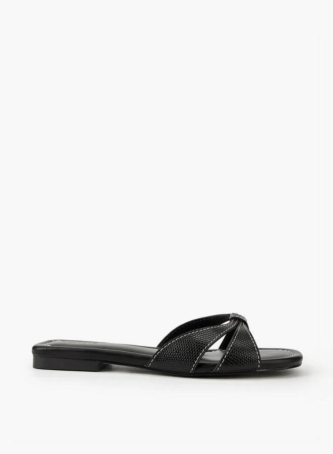 سيليست Women's Strappy Slip-On Sandals