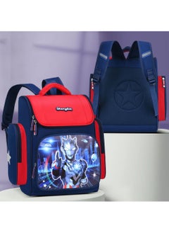 Swift حقيبة ظهر مدرسية من Ultraman، حقيبة كتب كبيرة السعة، حقيبة ظهر لطلاب المدارس الثانوية، حقيبة ظهر خارجية مضادة للسرقة  - Image 2