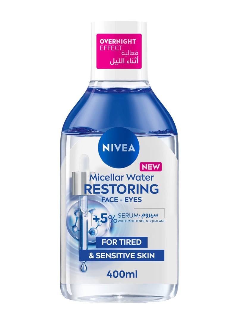 Nivea Micellar Water Restoring Makeup Remover 400ml - Image 1
