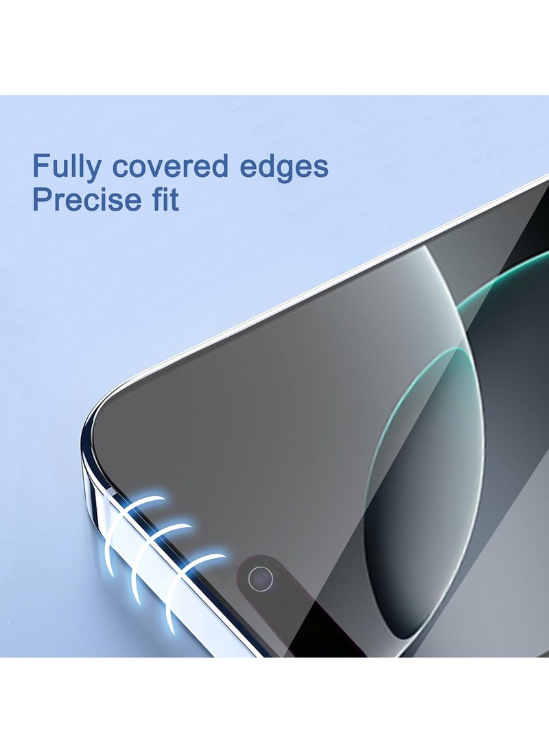 Denx Screen Protector For iphone 16 Pro, 9h tempered glass screen protector, Ultra HD Glass, Eazy Installation, Anti Shock Screen, Anti Scratch Protection, Compatible With IPhone 16 Pro  - Image 4