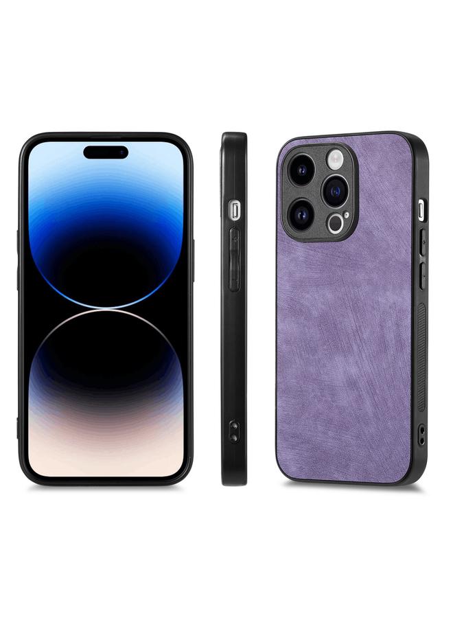 S-TOP Case For iPhone XS Max Vintage Leather PC Back Cover Phone Case - Image 2