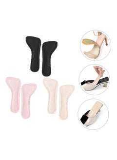 3 Pair Soft Sweat Absorbing High Heel Insole, Self-Adhesive Non-Slip Invisible Insoles for Sandals, Comfort Breathable Shoe Pads for Women Summer Sandals High Heels Use, 39-40 Size