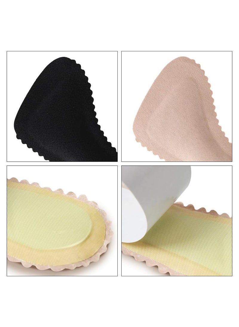 KASTWAVE - 3 Pair Soft Sweat Absorbing High Heel Insole, Self-Adhesive Non-Slip Invisible Insoles for Sandals, Comfort Breathable Shoe Pads for Women Summer Sandals High Heels Use, 39-40 Size - Image 1