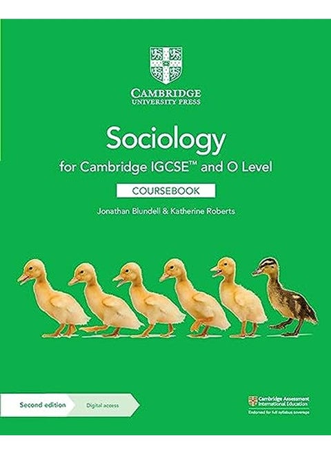 Cambridge Igcse Tm And O Level Sociology Coursebook With Digital Access 2 Years By Blundell, Jonathan - Roberts, Katherine Paperback