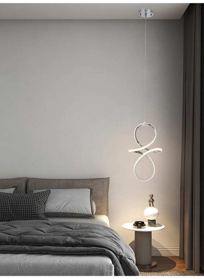 Best Power Modern Single LED Pendant Light 7187-1 indoor lighting | 24W Rated Power With Luxury Three Lighting Levels | Elegant Ceiling Pendant for Modern Interiors - Image 2