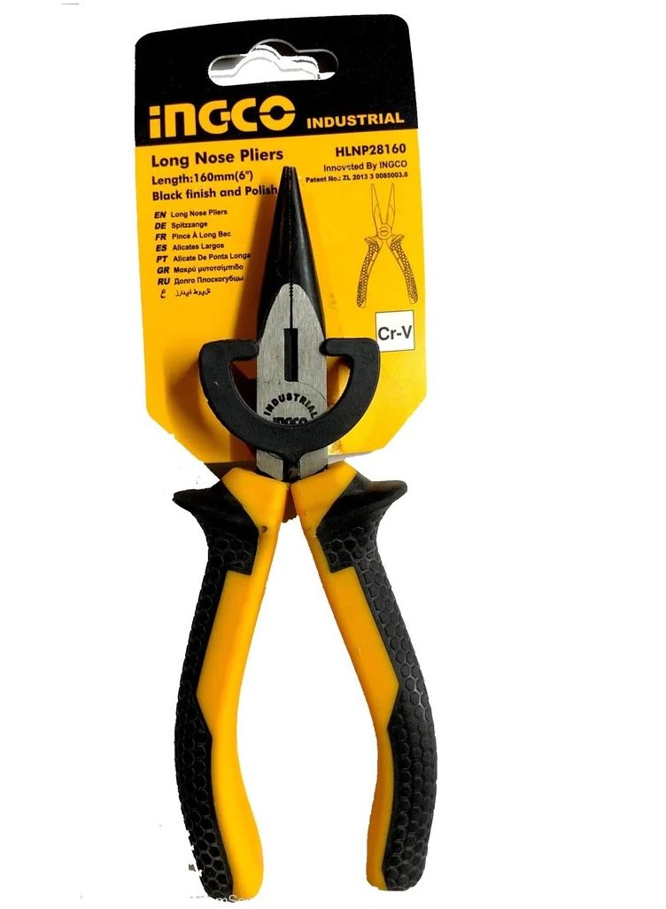 INGCO Long Nose Pliers  6 inch - Image 3