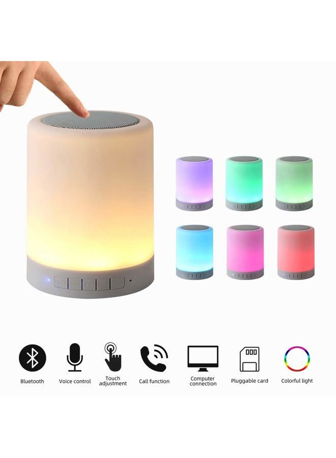 KPR Night Light Bluetooth Speaker, Portable Wireless Bluetooth Speakers, Touch Control Bedside Table Light, Outdoor Speakers Bluetooth, Best Gifts for Girl, Boy, Baby - Image 4