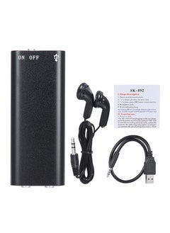 نيبمينينت مسجل صوت رقمي مزوّد بمنفذ USB ومشغل MP3 1380276 أسود  - Image 2
