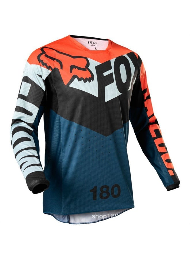 Fox Men's Outdoor Cycling Suit Off-road Road Mountain Bike Cycling Tops - Image 1