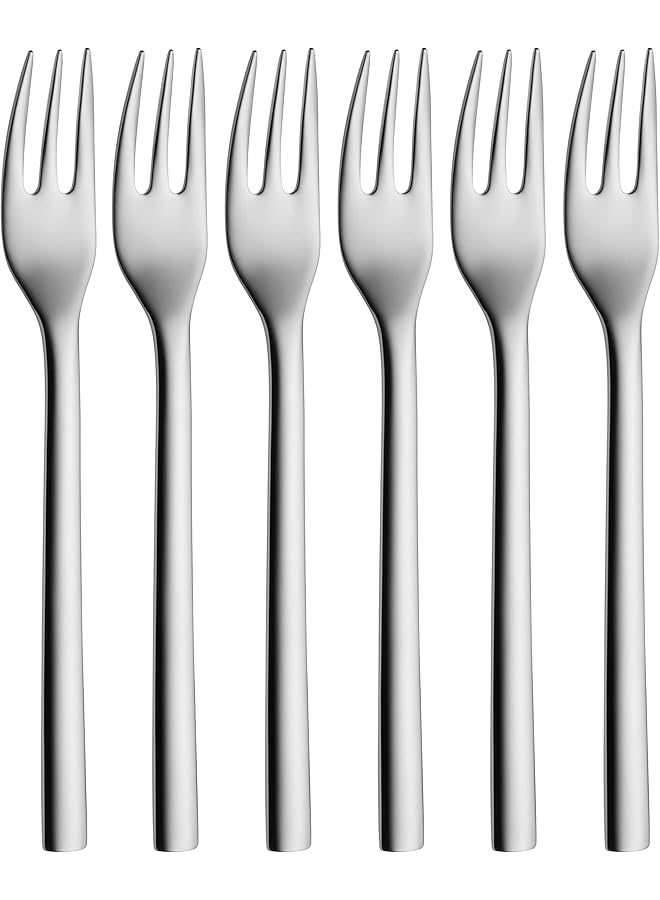 WMF Nuova Cake Fork Set, 6 Pieces - Image 1