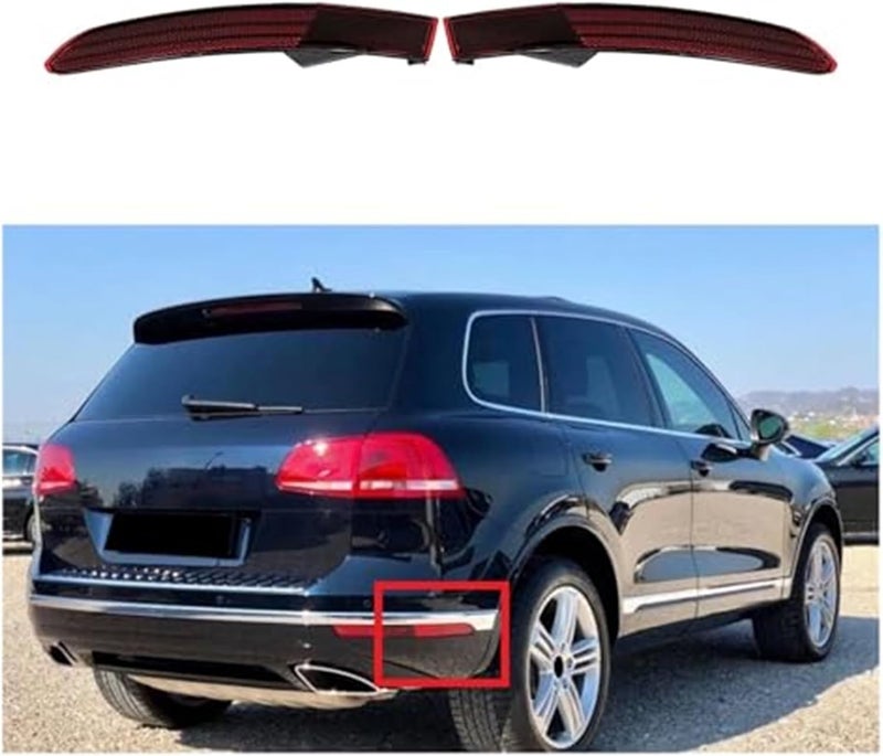 Wivplex Red Rear Bumper Fog Lamp for Touareg 2016-2018 - Image 2