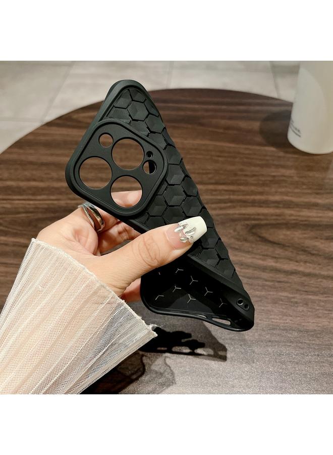 S-TOP Case For iPhone 15 Plus Honeycomb Cooling TPU Phone Case - Image 5