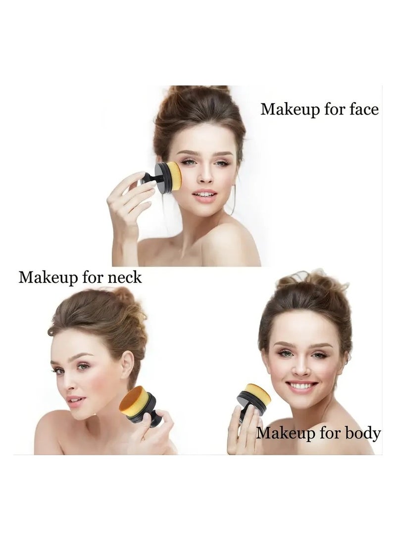 ORiTi Travel Ready Foundation Brush Prfect for Blending Liquid Cream or Powder Makeup for Full Coverage - Image 2