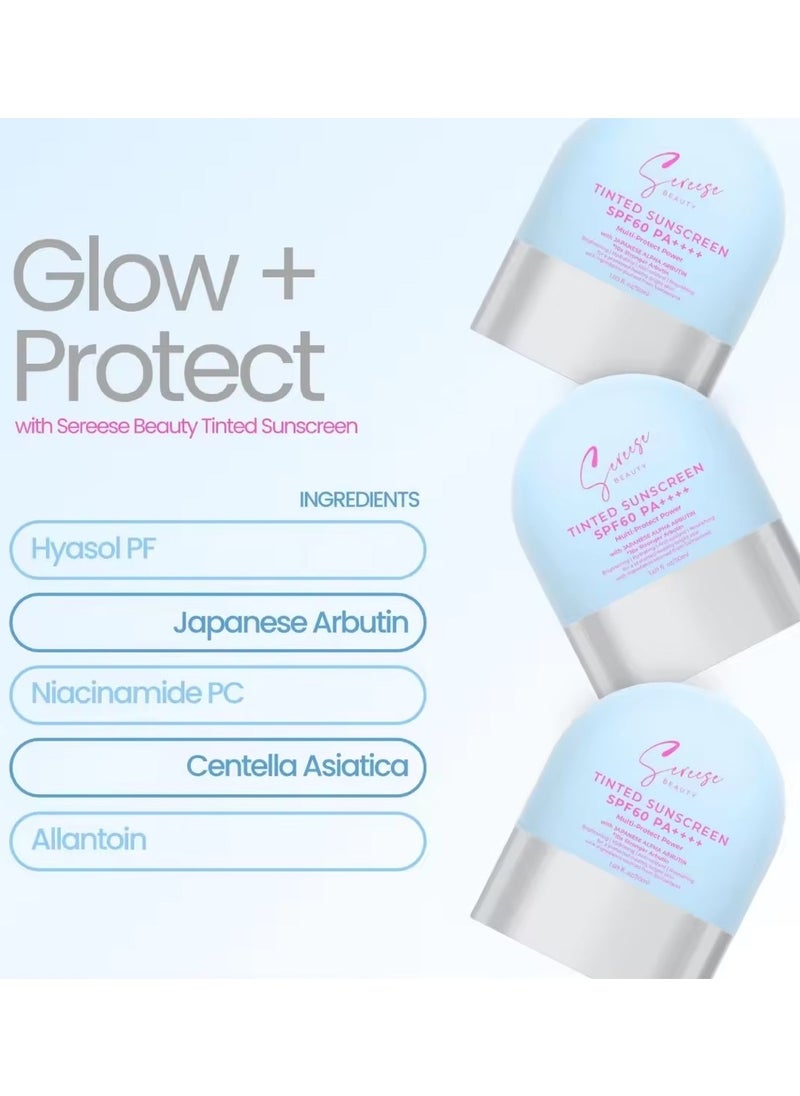 Sereese BEAUTY Tinted Sunscreen SPF 60 PA++++ 50ml  - Image 3