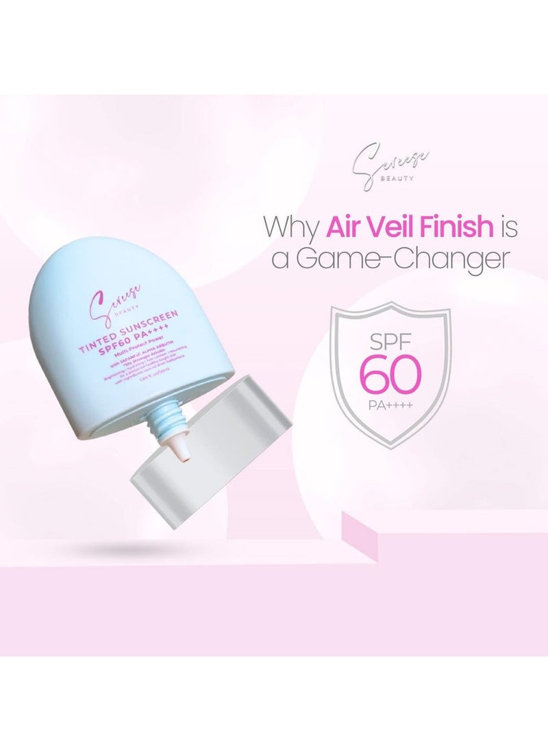 Sereese BEAUTY Tinted Sunscreen SPF 60 PA++++ 50ml  - Image 5