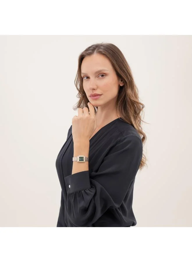 BOSS  BOSS Two Hand Quartz Movement Watch for Women MAE PETITE   Collection with Two-Tone Stainless Steel Bracelet - 1502822 for Women | Best Price UAE