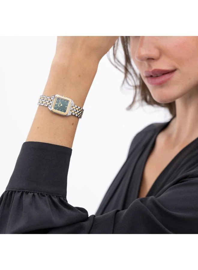 BOSS  BOSS Two Hand Quartz Movement Watch for Women MAE PETITE   Collection with Two-Tone Stainless Steel Bracelet - 1502822 for Women | Best Price UAE