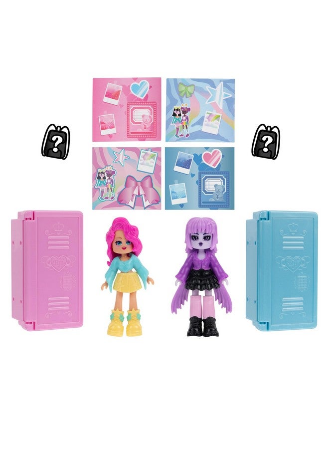 Royale High Surprise Locker 2-Pack - (2) Series 1 Dolls, Mystery Backpacks, and Lockers - Virtual Item Code for Starlight Bow Included - Ages 5+ - Image 1