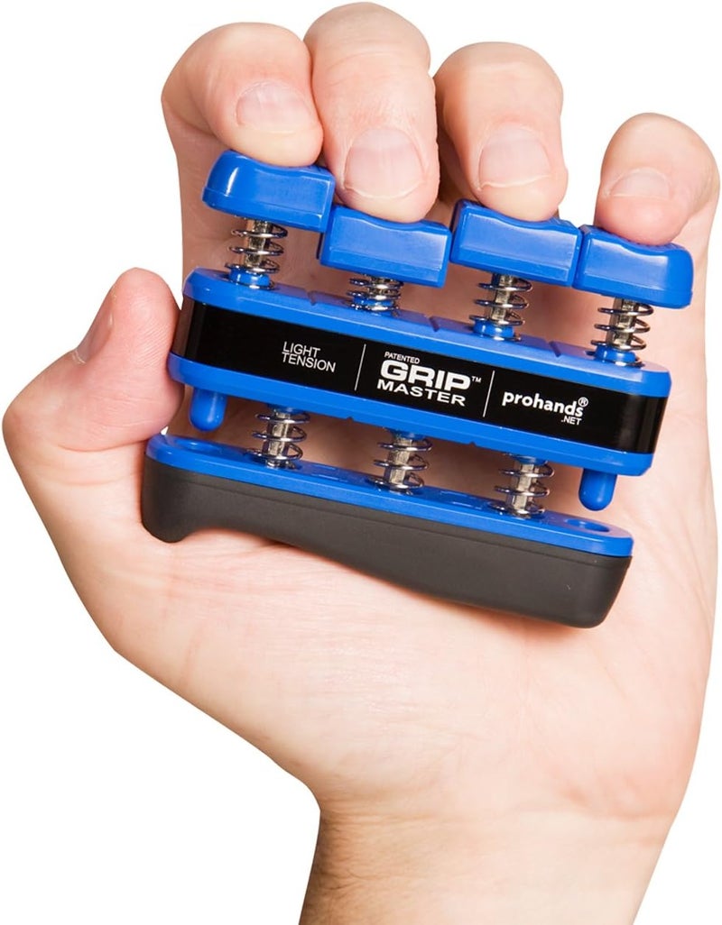 Prohands Gripmaster Hand Exerciser, Finger Exerciser (Hand Grip Strengthener), Spring-Loaded, Finger-Piston System, Isolate & Exercise Each Finger - Image 3