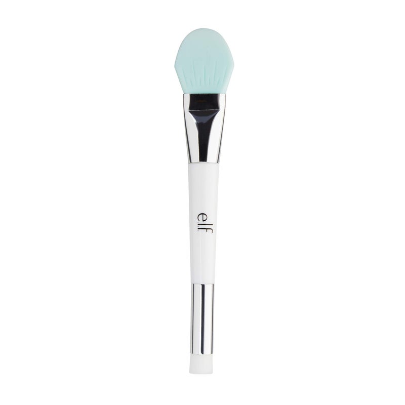 elf e.l.f., Pore Refining Brush and Mask Tool, Silicone Spatula, Gentle, Versatile, Applies Foundation Mess-Free, Removes Dirt and Makeup, Blends, Easy To Clean - Image 1
