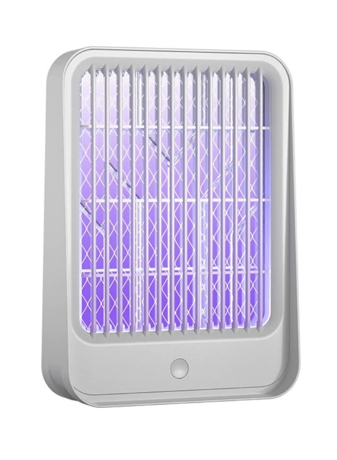 Generic (Unbranded) **USB UV Mosquito Trap Lamp with Electric Grid, 30 m² Coverage, White** - Image 1