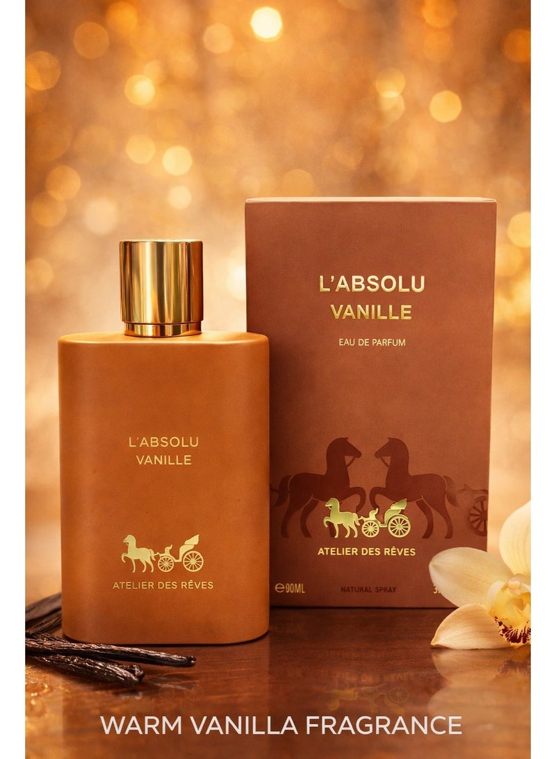 جيبارليس عطر جبرلس أتيليه دي ريف لاب سولو فانيلا أو دي بارفان للجنسين - 90 مل - Image 1
