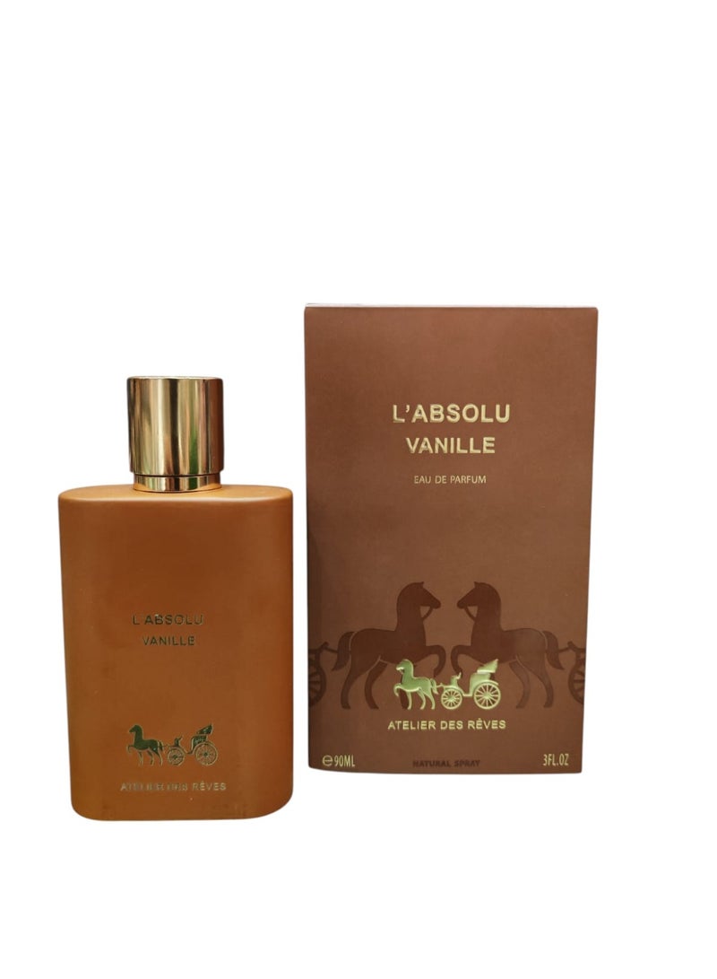 جيبارليس عطر جبرلس أتيليه دي ريف لاب سولو فانيلا أو دي بارفان للجنسين - 90 مل - Image 2