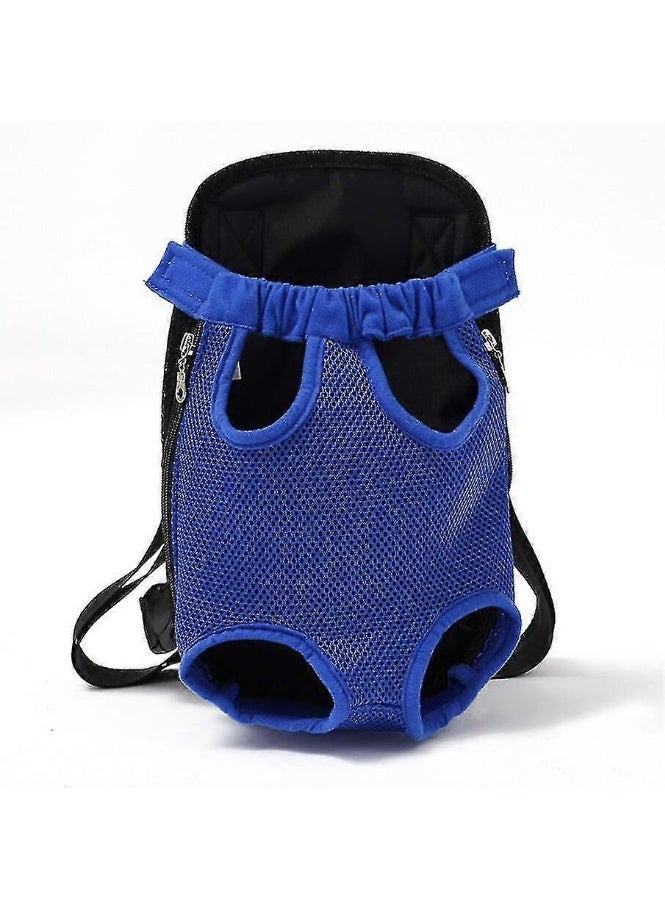 حقيبة ظهر لحمل الحيوانات الأليفة، حقيبة أمامية قابلة للتعديل لحمل الكلاب مع إخراج الأرجل، حقيبة ظهر سهلة الحمل للكلاب الصغيرة والقطط والجراء (صغيرة) مناسبة للمشي والتخييم والسفر في الهواء الطلق - Image 3