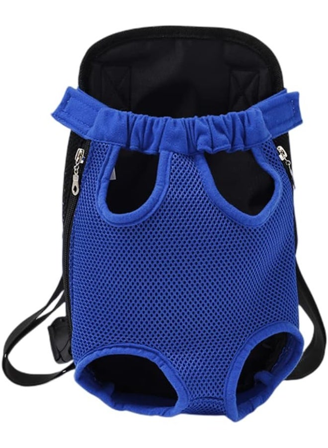 حقيبة ظهر لحمل الحيوانات الأليفة، مقاس صغير (S)، مناسبة للجراء والقطط الصغيرة فقط، حتى وزن 2.5 كجم. تتميز بحامل أمامي بأرجل مكشوفة، مما يسهل حملها للكلاب، وهي مثالية للمشي والتخييم والسفر والأنشطة الخارجية. الأبعاد: 28 سم × 18 سم × 15 سم - Image 1