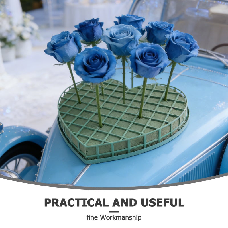 🚗 ترتيب زهور للسيارة الزفافي بتصميم بسيط مع ممتازة على امتصاص الماء - Image 4