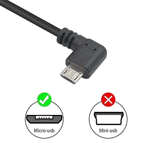 Duttek USB Header to Micro USB Dupont Cable, 90 Degree Right Angle Micro USB Male to 5 Pin Motherboard Female Adapter Dupont Extended Cable 50CM/1.64FT (2-Pack) - Image 5