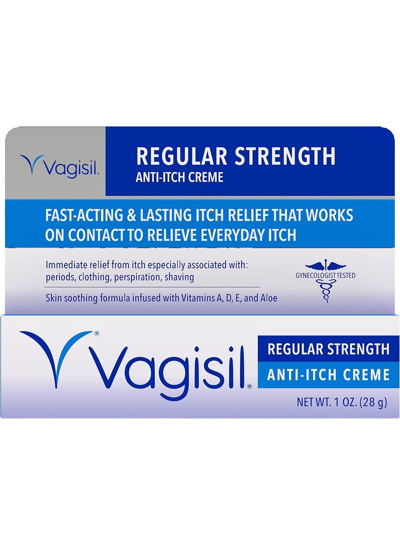 Vagisil Anti-Itch Crème Wipes Original Strength For Women 1 Oz - Image 1