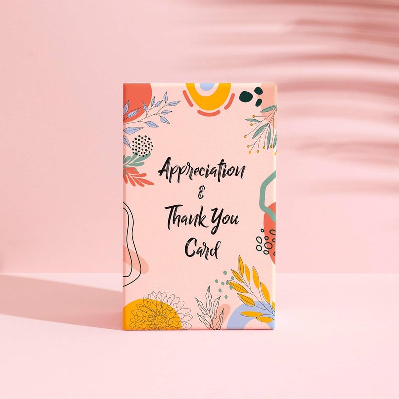 Edulearnable Store 50 Inspiring Appreciation and Thank You Cards – For Colleagues, Friends, Employees, and Students. Inspirational, Motivational, Kindness Cards. Colourful Cards. Great Gifts - Image 1