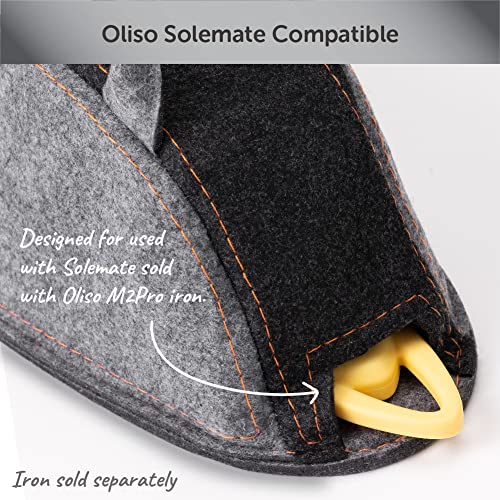 oliso Small Carry Bag for M2Pro & M3Pro Mini Irons – Travel Case Fits Most Mini Steam Irons – Ideal for Storage or Quilting Retreats – Orange - Image 4