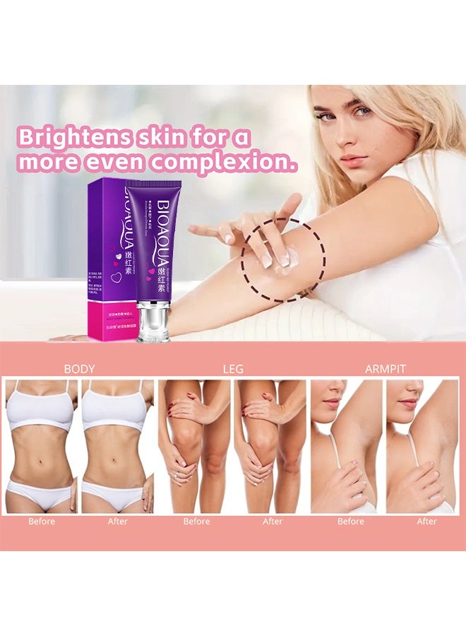 BIOAQUA Tender Red Pigment,Skin Whitening ,Body Dark Spot Remover ，Correcting Dark Spots 30g - Image 2