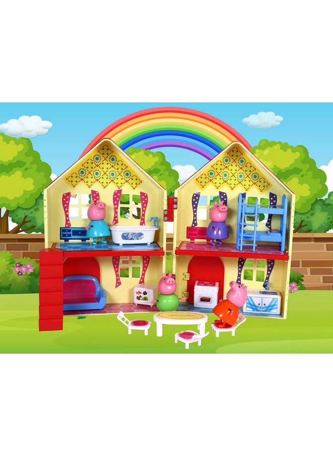 Toy Zone Toyzone The Pig House-46059 | Doll House With 14 Pcs. Accessories | Fun At Home With Pig House Playset | Role Playset | Doll House For Kids Age 3+  - Image 3