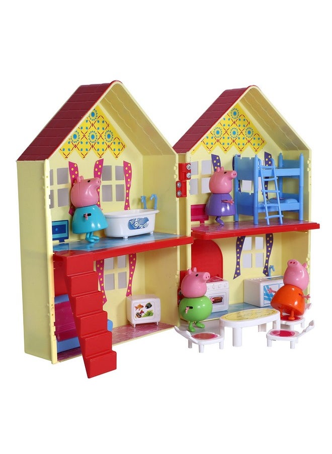 Toy Zone Toyzone The Pig House-46059 | Doll House With 14 Pcs. Accessories | Fun At Home With Pig House Playset | Role Playset | Doll House For Kids Age 3+  - Image 5