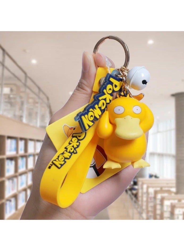 1-Piece Pokemon Keychain Anime Key Ring Pendant - Image 1