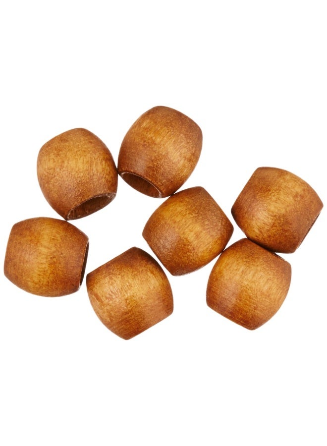 Pepperell Pwb1311-02 Barrel Wood Beads  13Mm By 11Mm  Maple  18-Pack - Image 1