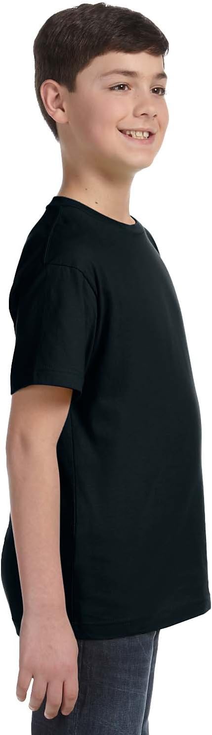 LAT Fine Jersey TShirt 6101 Black XL - Image 3